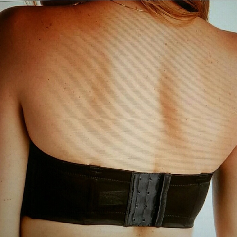 Wacoal Strapless Bra in Black size 40H # 854119 NWOT - Picture 4 of 10